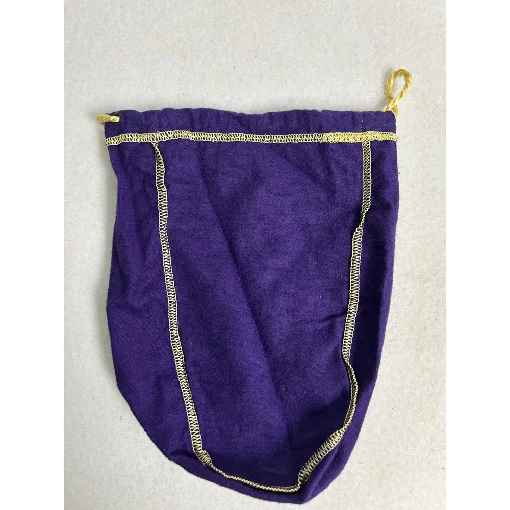 Collectible Barware‎ Crown Royal OS Purple Green Drawstring Storage Bags 2pk